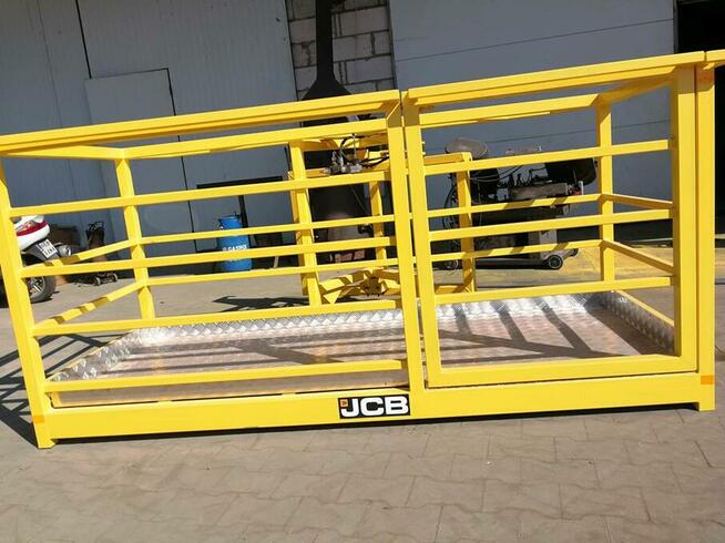 Kosz narzędziowy do JCB, MERLO, MANITOU, skrętny