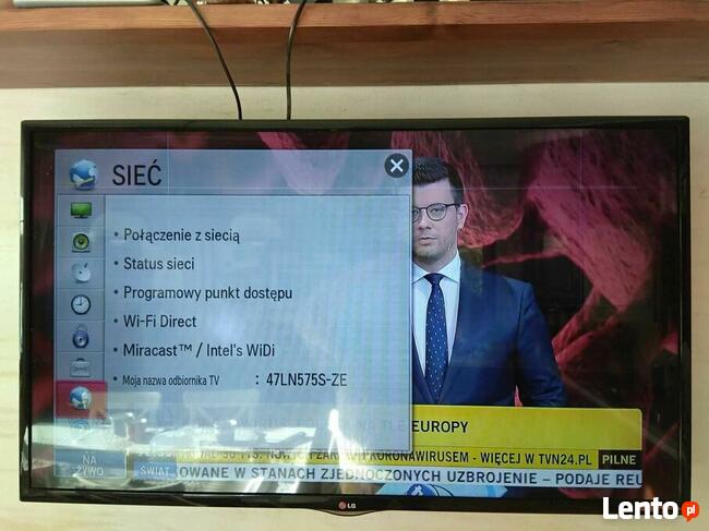 Telewizor LG TV 47 LED model: 47LN575S-ZE