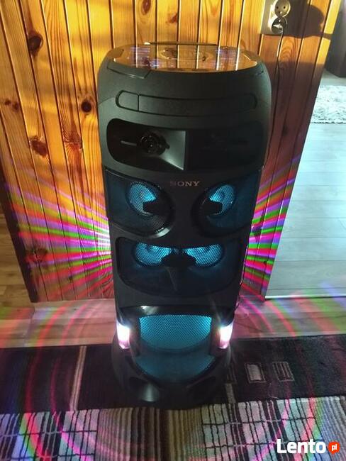 WIEŻA SONY kolumna głośnik nagłośnienie MP3 UBS bluetooth DJ