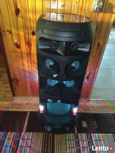 WIEŻA SONY kolumna głośnik nagłośnienie MP3 UBS bluetooth DJ