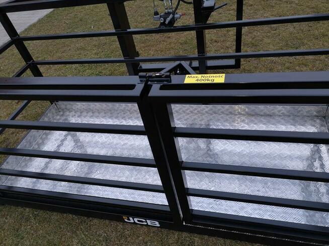 Kosz narzędziowy do JCB, MERLO, MANITOU, skrętny