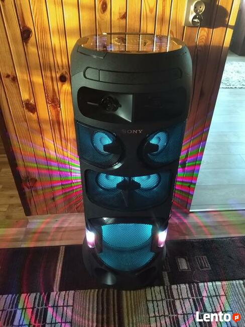 WIEŻA SONY kolumna głośnik nagłośnienie MP3 UBS bluetooth DJ