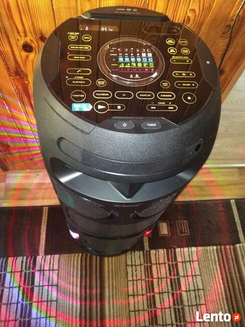 WIEŻA SONY kolumna głośnik nagłośnienie MP3 UBS bluetooth DJ