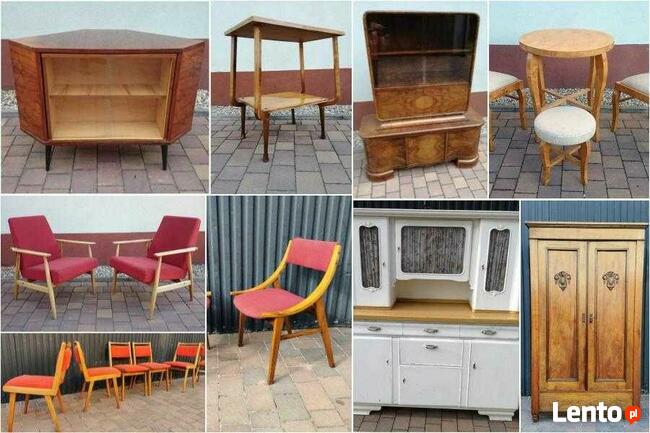 **UWAGA!**SKUP mebli PRL Lata 50-70!**