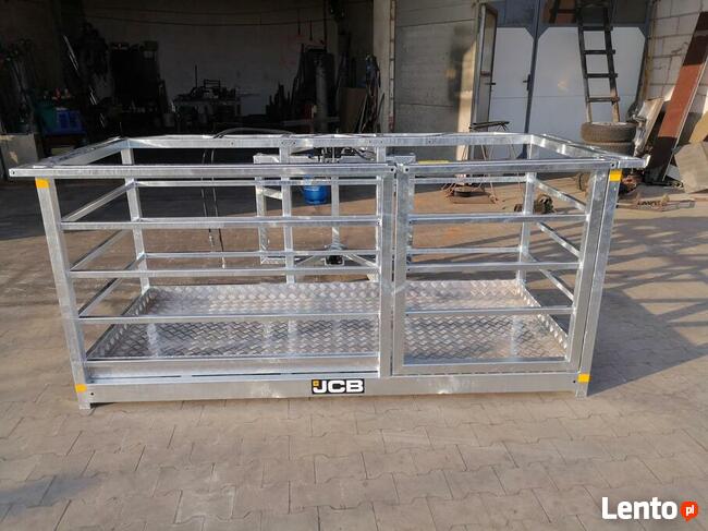 Kosz narzędziowy, OCYNK, podest do ładowarki, kosz prosty