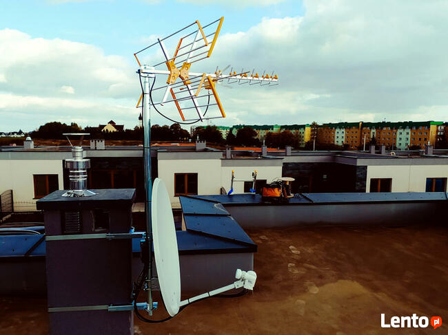 Serwis montaż anten satelitarnych i naziemnych