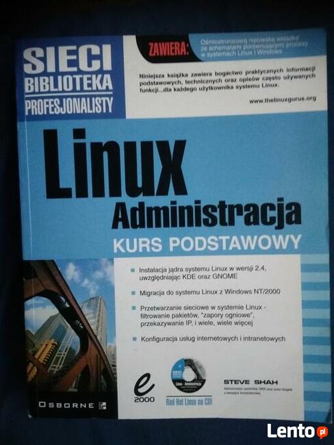 Linux Administracja kurs podstawowy .książka