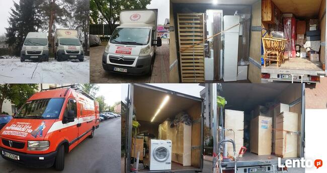 PRZEPROWADZKI TRAGARZE TRANSPORT BAGAŻÓWKA 24/7