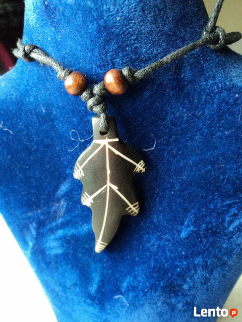 Tybetańskie amulety z kości byka Ręcznie robione. p 4-3 cm