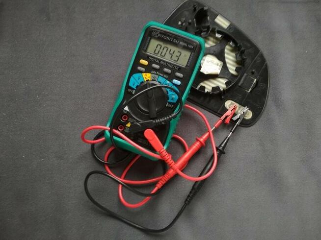 Wkład lusterka podgrzewany lewy Audi A3 8P lift, A4 B8 A6 C6