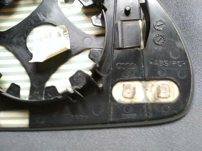 Wkład lusterka podgrzewany lewy Audi A3 8P lift, A4 B8 A6 C6