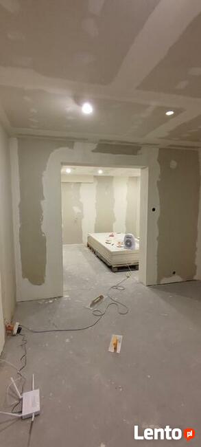 Remonty malowanie gładzie gipsowe gres