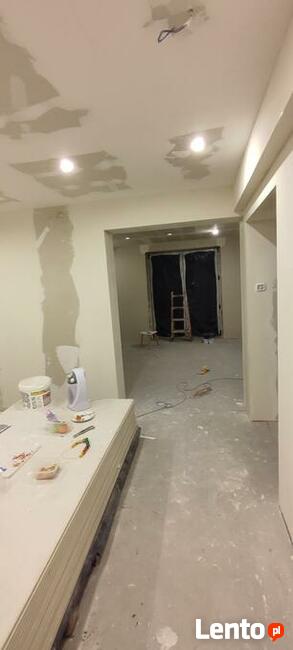 Remonty malowanie gładzie gipsowe gres