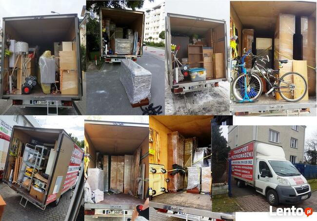 PRZEPROWADZKI TRAGARZE TRANSPORT BAGAŻÓWKA 24/7