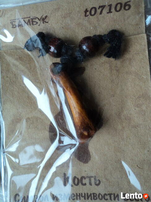 Tybetańskie amulety z kości byka Ręcznie robione. p 4-3 cm