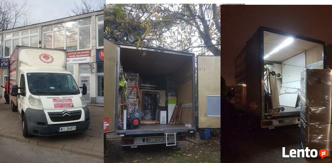 PRZEPROWADZKI TRAGARZE TRANSPORT BAGAŻÓWKA 24/7