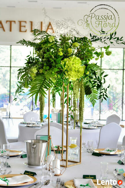 Dekoracje sal weselnych