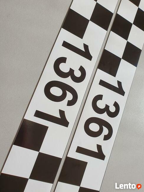 Naklejka magnetyczna naklejki na samochód auto taxi taksówkę