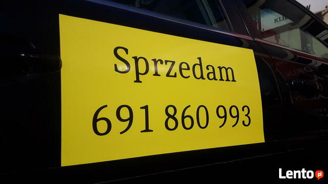 Naklejka magnetyczna naklejki na samochód auto taxi taksówkę