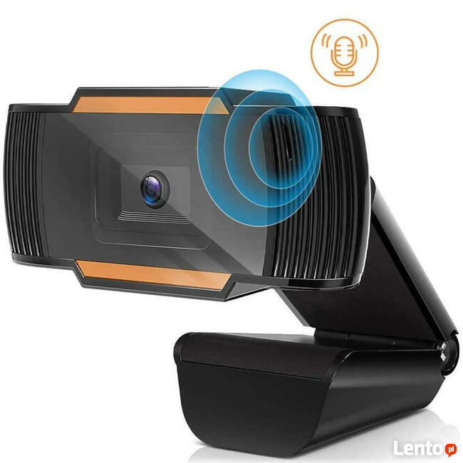 KAMERA INTERNETOWA FULL HD z mikrofonem do nauki zdalnej