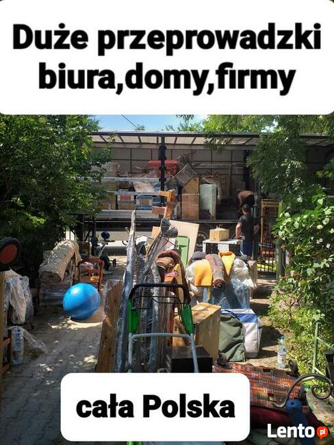 DUŻE Przeprowadzki / Biura Firmy