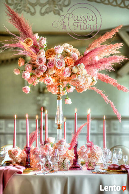 Dekoracje sal weselnych