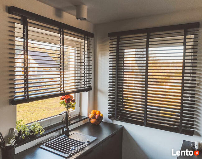 Żaluzje aluminiowe 16 mm 25 mm 35 mm 50 mm NA WYMIAR