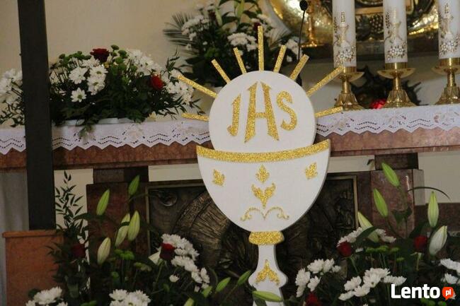 Kielich Pierwsza Komunia Pierwsza komunia ołtarz Boże Ciało