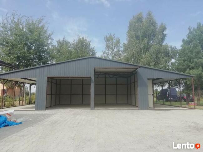 Blaszak 3x5, garaże blaszane wzmocnione profilem