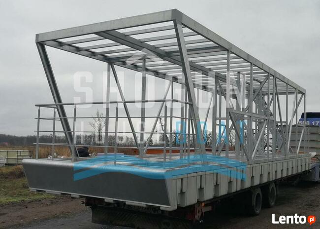 Houseboat Pomost - Platforma - Konstrukcja Pływająca