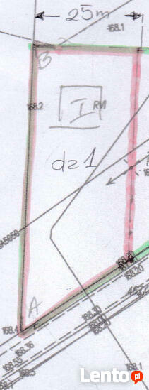 Działka z warunkami zabudowy 1500m2 w Adolfinie k. Pionek