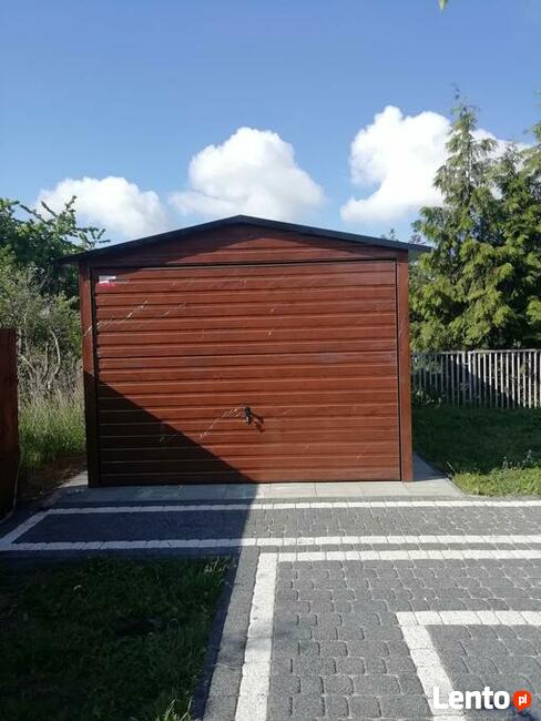 Garaż 3x5 blaszany, drewnopodobny, blaszaki, hale
