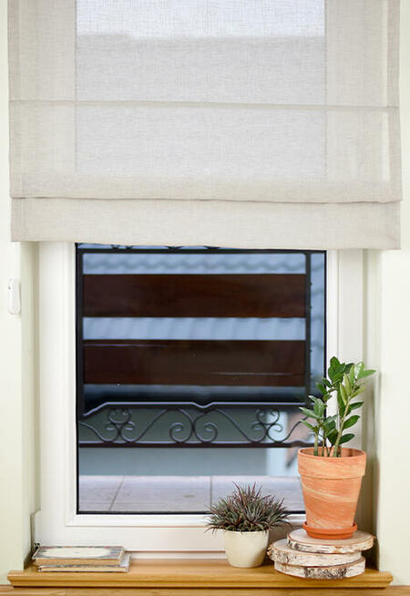 Roleta rzymska Rolety na wymiar NASZE DOMOWE PIELESZE