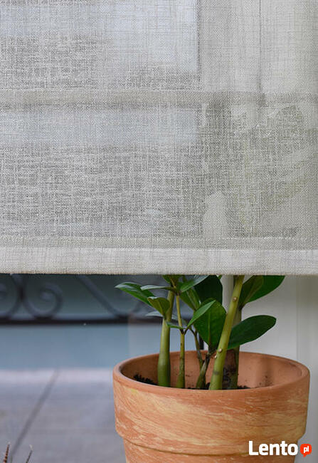 Roleta rzymska Rolety na wymiar NASZE DOMOWE PIELESZE