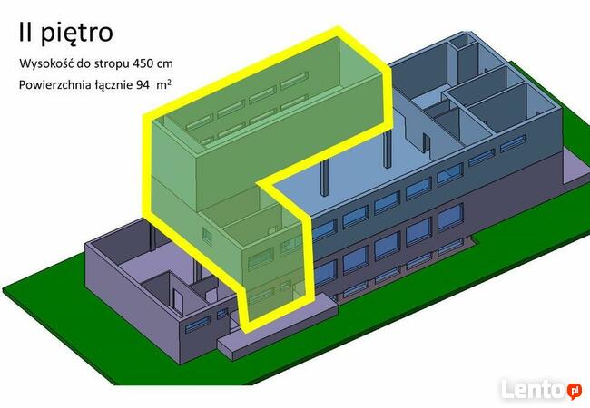 Hala przemysłowa 158 mkw - wynajmę