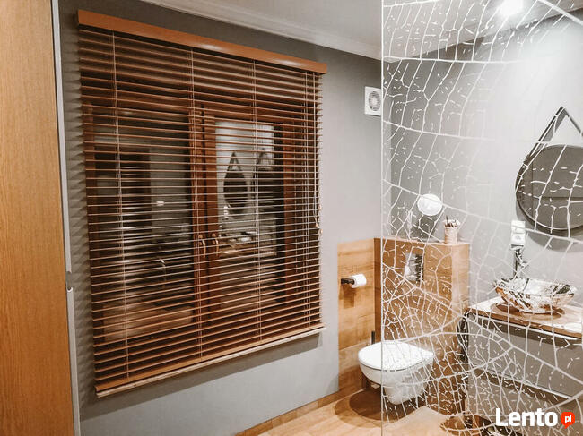 Żaluzje drewniane bambusowe NA WYMIAR NASZE DOMOWE PIELESZE