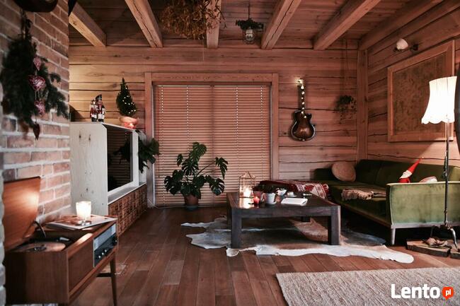 Żaluzje drewniane bambusowe NA WYMIAR NASZE DOMOWE PIELESZE