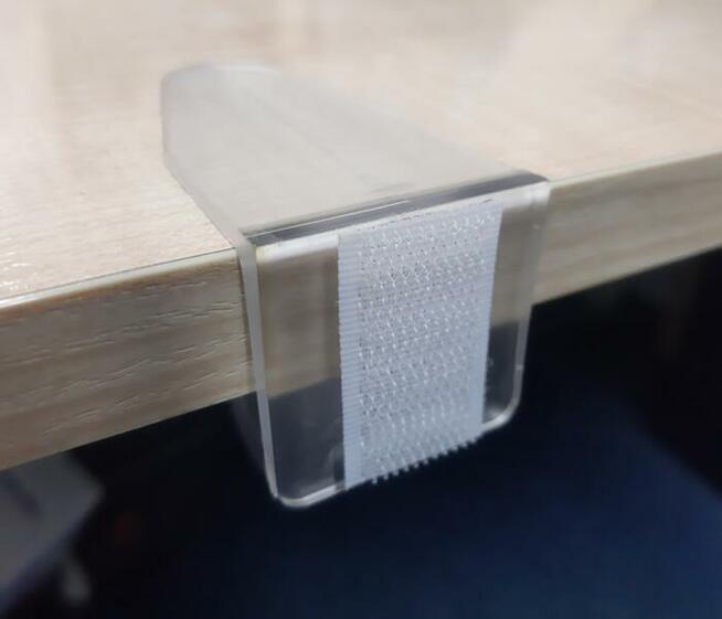 Plastikowe KLIPSY DO FALBAN, Klipsy do skirtingów