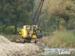 Kopanie stawów niwelacja terenu Białobrzegi
