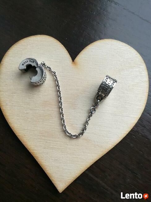 Pandora łańcuszek zabezpieczający klipsy