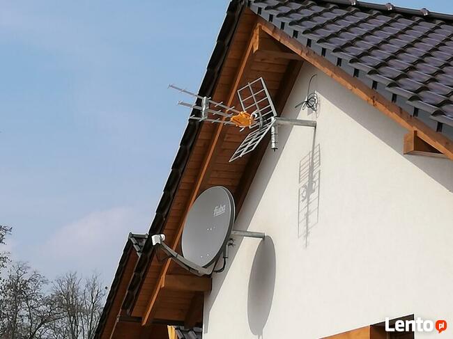 Polsat box Canal+ dvb-t hevc montaż anten Pszczew 889896185