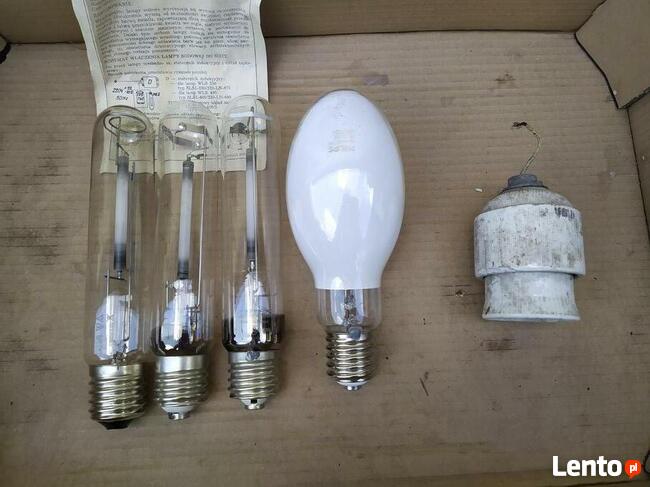Lampa uliczna, żarówki, lampy sodowe 250 W