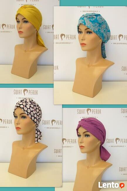 Turbany z krótkim wiązaniem Opatów