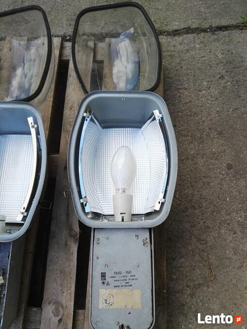 Lampa uliczna, żarówki, lampy sodowe 250 W
