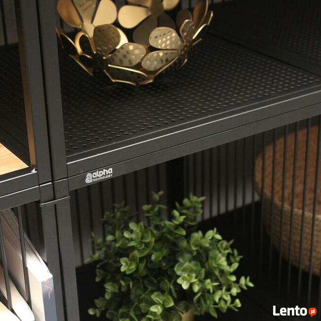 Półka, regał, stolik, pufa w stylu loftowym