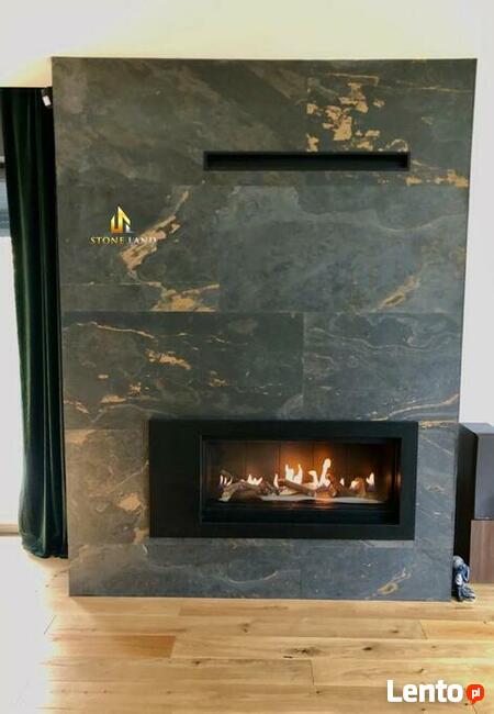 Fornir kamienny K Black Gold – kamień do wnętrz / STONELAND