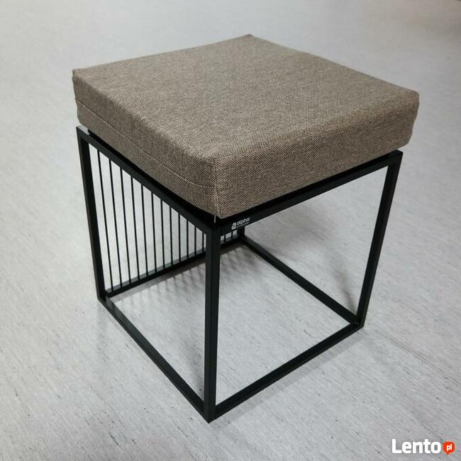 Półka, regał, stolik, pufa w stylu loftowym