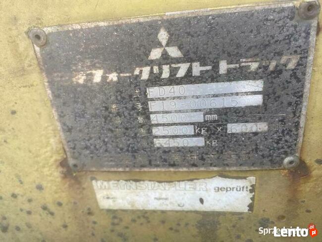Wózek widłowy Mitsubishi FD40