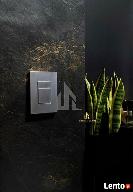 Fornir kamienny K Black Gold – kamień do wnętrz / STONELAND