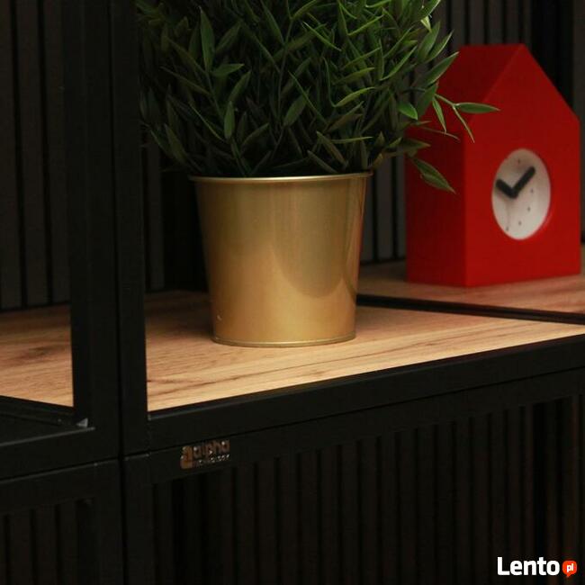 Półka, regał, stolik, pufa w stylu loftowym